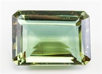 87.10ct Emerald Cut Brown-Green Alexandrite GGL