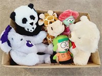 Box Of Stuffed Animals Panda Lot