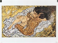 Egon Schiele Austrian Modernist Poster