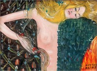 Gustav Klimt Austrian Symbolist Art Nouveau Oil