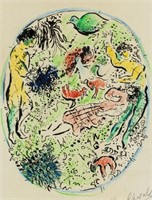 Marc Chagall Russian-French Surrealist Mixed Media