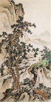 Liu Zijiu 1891-1975 Chinese Watercolor Landscape