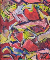 Willem de Kooning Dutch Abstract Oil on Canvas