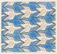 M. C. Escher Dutch Signed Lithograph 3/200