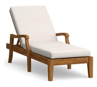 Sunbrella® Outdoor Chaise CUSHION ONLY, Natural