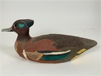 Hand painted wood Duck decoy
