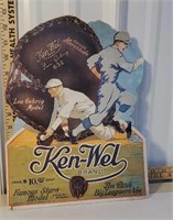 Gloversville NY Ken-Wel baseball gloves hanging