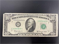 1950 Series E Unites States Ten Dollar Federal