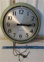 International IBM electric clock - painted