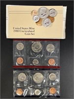 1988 United States Mint Uncirculated Coin Set
