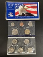 2003 United States Mint Uncirculated Coin Set