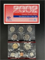 2002 United States Mint Uncirculated Coin Set