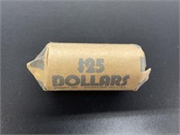 (25) Susan B. Anthony One-Dollar Coins, Rolled