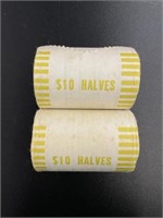 (40) Kennedy Half Dollars, Rolled