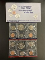 1998 United States Mint Uncirculated Coin Set