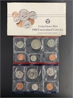 1988 United States Mint Uncirculated Coin Set