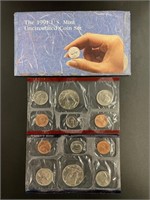 1991 United States Mint Uncirculated Coin Set