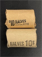 (40) Kennedy Half Dollars, Rolled
