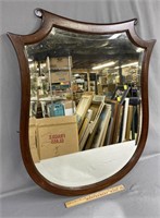 Antique Shield Mirror