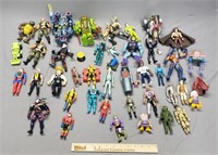 Lot of Toy Action Figures