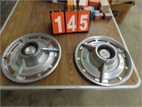 2 SUPER SPORT HUBCAPS