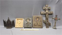 Religious Lot: Icons, Crosses
