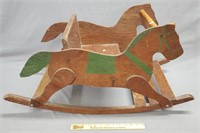 Child's Wooden Rocking Horse