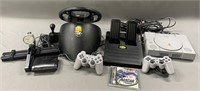 Video Game Lot: Playstation Console & More