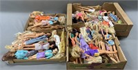 Large Collection of Barbie Dolls