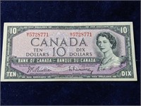 1954 Canada Ten Dollar Bill