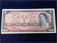 1954 Canada Two Dollar Bill