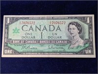 1967 Canada Centennial One Dollar Bill