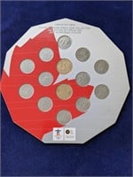 Vancouver 2010 Winter Olympic Coin Collection