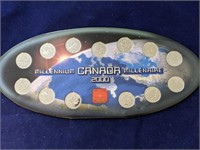 2000 Millennium Canada Coin Collection