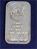 Silvertowne 1oz .999 Fine Silver Bar