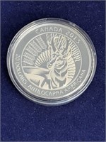 2013 $20 Fine Silver Coin Untamed Canada The