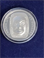 2014 $25 Fine Silver Coin Matriarch Moon Mask