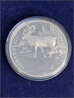 2017 $20 Fine Silver Coin Nature's Impressions