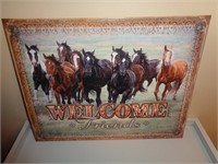 Welcome Friends - Horses