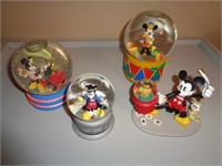 Mickey Mouse Snow Globes