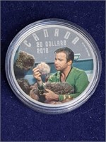 2016 $20 Fine Silver Coin Star Trek The Trouble