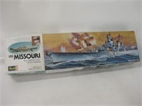 USS Missouri Assembled Revell Model w/ Box