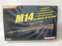 Partially Assembled M14 Rifle Model By Dragon