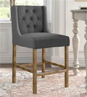 Sixtine Bar & Counter Stool Linen Gry