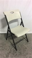 Lifetime plastic folding chair