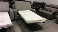 Twin size fabric sleeper sofa