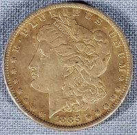 1885 Morgan Silver Dollar EF 40