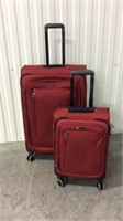 Samsonite 2 pc  soft shell luggage set