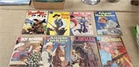8 COWBOY RELATED COMIC BOOKS