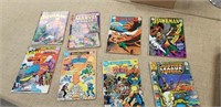 6 SUPERHERO COMIC BOOKS
